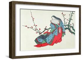 Ono No Komachi in 'L'Art' Magazine, 1875-null-Framed Giclee Print