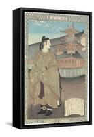 Ono No To Fu, May 1886-Kobayashi Kiyochika-Framed Stretched Canvas