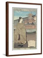 Ono No To Fu, May 1886-Kobayashi Kiyochika-Framed Giclee Print