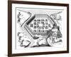 Onondaga Village Attacked by the French Explorer Samuel De Champlain, 1615-null-Framed Giclee Print