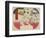 Onono Komachi and Ink Color Cherry Blossoms, Spring, 1844-1847-Utagawa Hiroshige-Framed Giclee Print