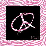 Peace Hot Pink-OnRei-Art Print