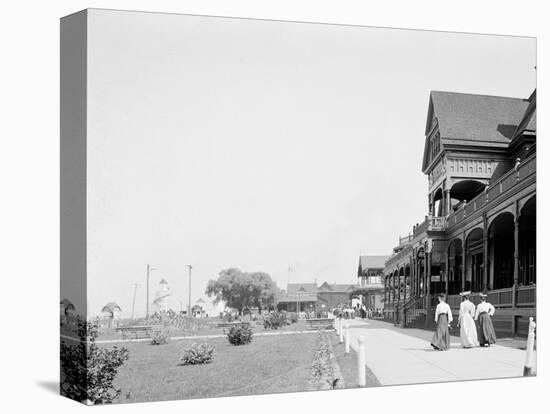 Ontario Beach Park, Rochester, N.Y.-null-Stretched Canvas