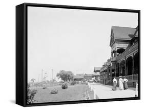 Ontario Beach Park, Rochester, N.Y.-null-Framed Stretched Canvas