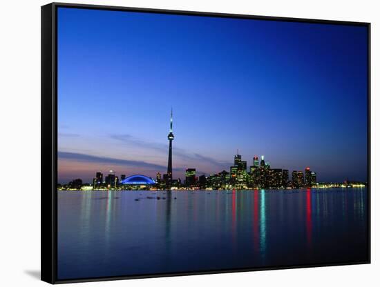 Ontario Skyline, Toronto, Canada-Angelo Cavalli-Framed Stretched Canvas