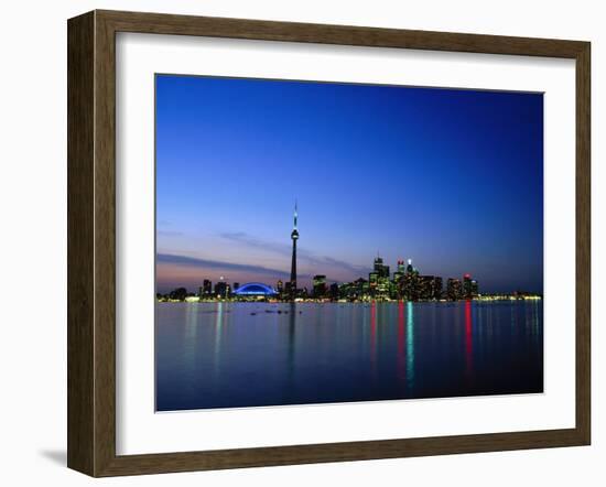 Ontario Skyline, Toronto, Canada-Angelo Cavalli-Framed Premium Photographic Print