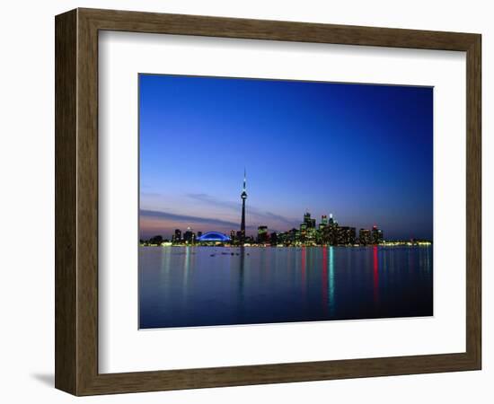 Ontario Skyline, Toronto, Canada-Angelo Cavalli-Framed Photographic Print