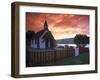 Onuku Marae, Akaroa, Banks Peninsula, South Island, New Zealand-Doug Pearson-Framed Photographic Print