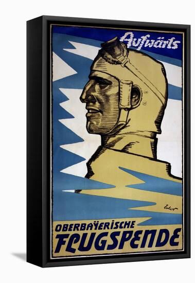 "Onwards: Upper Bavarian Aviation Fund", 1916-Fritz Erler-Framed Stretched Canvas