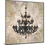 Onyx Chandelier-Marta Wiley-Mounted Art Print