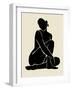 Onyx Figure I-Victoria Barnes-Framed Art Print