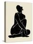 Onyx Figure I-Victoria Barnes-Stretched Canvas