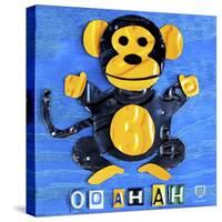 Oo Ah Ah the Monkey-Design Turnpike-Stretched Canvas