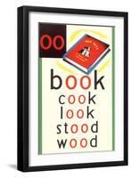 OO in Book-null-Framed Art Print