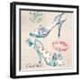 Ooooh La La Shoe-Barbara Lindner-Framed Art Print