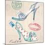 Ooooh La La Shoe-Barbara Lindner-Mounted Art Print