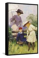 Oops-A-Daisy-Percy Tarrant-Framed Stretched Canvas