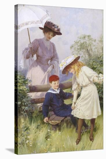 Oops-a-Daisy-Percy Tarrant-Stretched Canvas