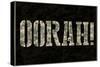 Oorah! Camouflage Military Poster-null-Stretched Canvas
