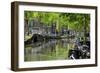 Oosteinde, Delft, South Holland, Netherlands, Europe-Hans-Peter Merten-Framed Photographic Print