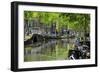 Oosteinde, Delft, South Holland, Netherlands, Europe-Hans-Peter Merten-Framed Photographic Print