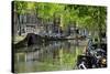 Oosteinde, Delft, South Holland, Netherlands, Europe-Hans-Peter Merten-Stretched Canvas