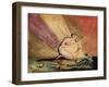 Oothoon Plucking Leutha's Flower by William Blake-William Blake-Framed Giclee Print