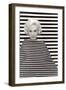 Op Art Fashion Model-null-Framed Art Print