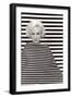 Op Art Fashion Model-null-Framed Art Print