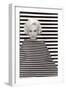 Op Art Fashion Model-null-Framed Art Print