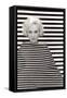 Op Art Fashion Model-null-Framed Stretched Canvas