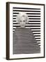 Op Art Fashion Model-null-Framed Art Print