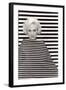 Op Art Fashion Model-null-Framed Art Print