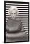 Op Art Fashion Model-null-Framed Art Print