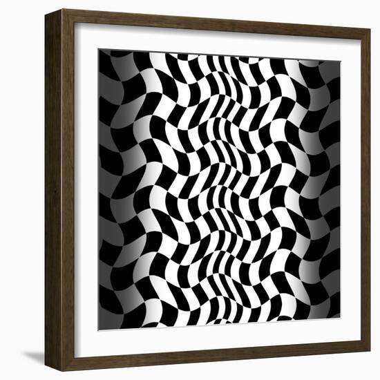 Op Art II-Tom Frazier-Framed Giclee Print