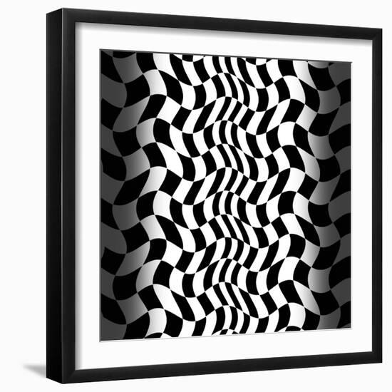 Op Art II-Tom Frazier-Framed Giclee Print