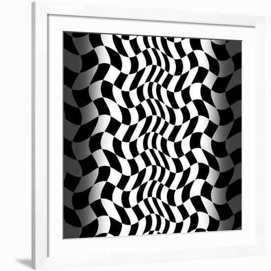 Op Art II-Tom Frazier-Framed Giclee Print