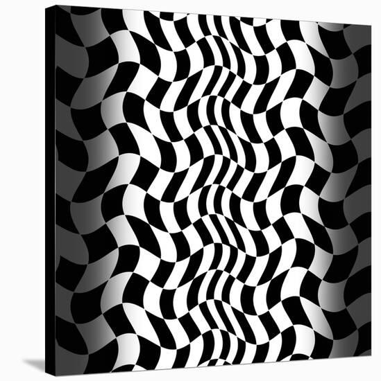 Op Art II-Tom Frazier-Stretched Canvas