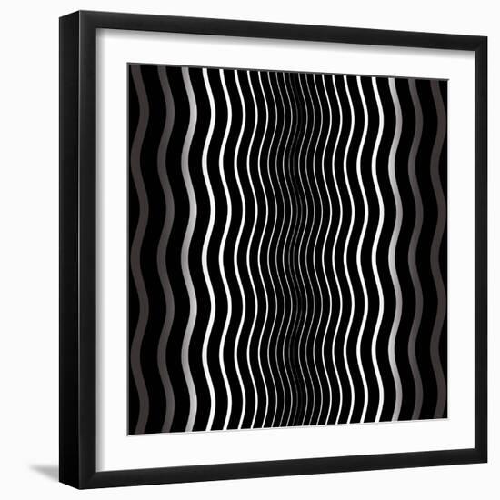 Op Art IV-Tom Frazier-Framed Giclee Print