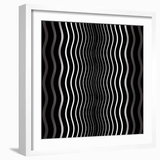 Op Art IV-Tom Frazier-Framed Giclee Print