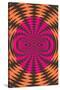 Op Art Psychedelic Pattern-null-Stretched Canvas