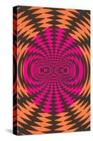 Op Art Psychedelic Pattern-null-Stretched Canvas