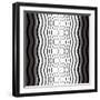 Op Art V-Tom Frazier-Framed Giclee Print