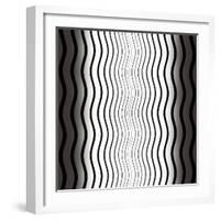 Op Art V-Tom Frazier-Framed Giclee Print