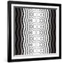 Op Art V-Tom Frazier-Framed Giclee Print