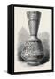 Opaque Enamelled Glass Vase (Russian) 1868-null-Framed Stretched Canvas