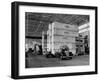 Opel and Pontiac Parts, Shipped from Germany, Stored in Crates in a General Motors Warehouse-null-Framed Photographic Print