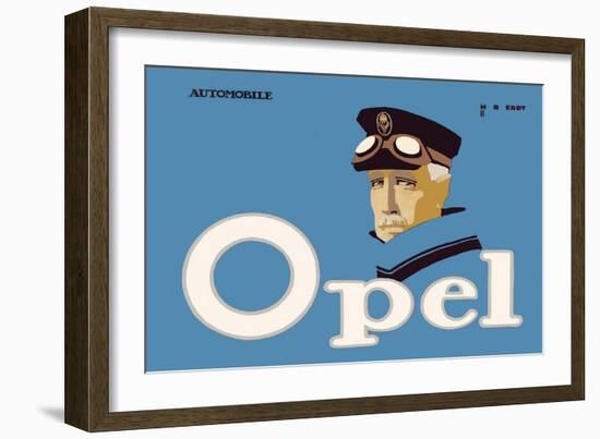 Opel Automobile-Hans Rudi Erdt-Framed Art Print