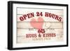 Open 24 Hours-Allen Kimberly-Framed Art Print