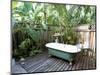 Open Air Bath at Luxury Hotel, Formerly Ian Fleming's House, Goldeneye, St. Mary-Sergio Pitamitz-Mounted Photographic Print